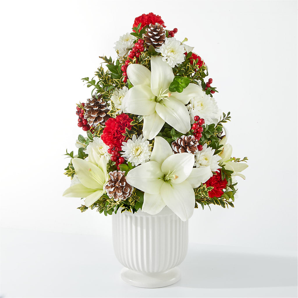 Festive Moments Tree – The Flower Station, Paris TN
