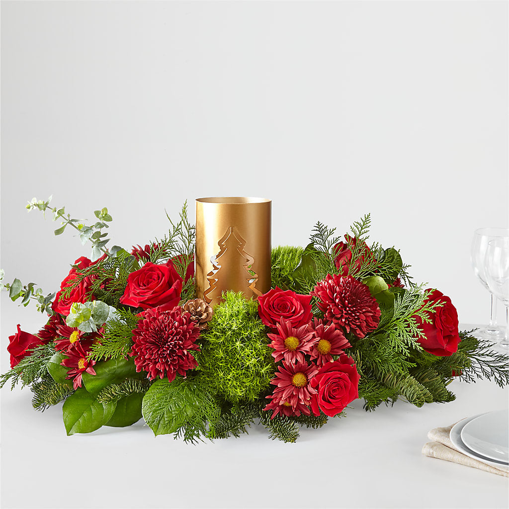Toast the Season Centerpiece – The Flower Station, Paris TN