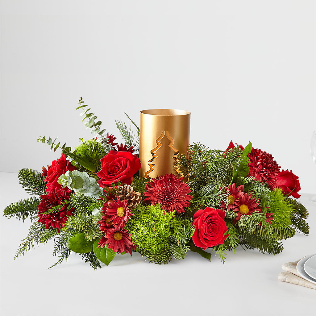 Toast the Season Centerpiece – The Flower Station, Paris TN
