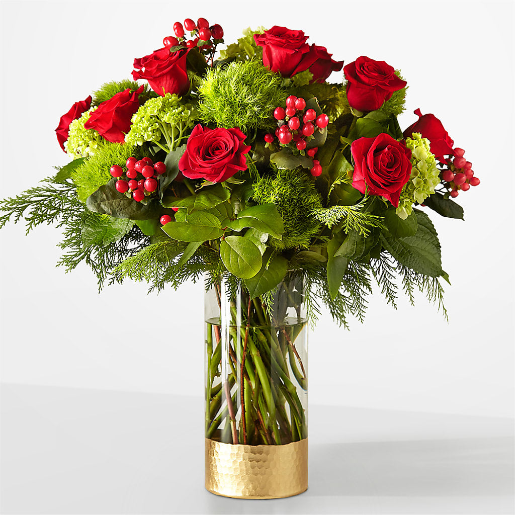 Plaid Throw Bouquet – The Flower Station, Paris TN