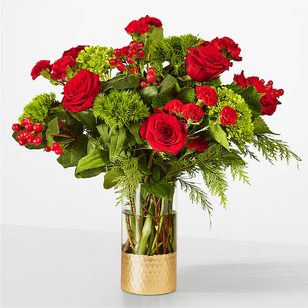 Plaid Throw Bouquet – The Flower Station, Paris TN