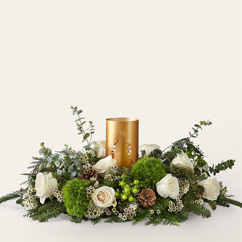Chestnuts Roasting Centerpiece – The Flower Station, Paris TN