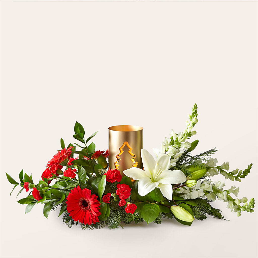Mingle & Jingle Centerpiece – The Flower Station, Paris TN