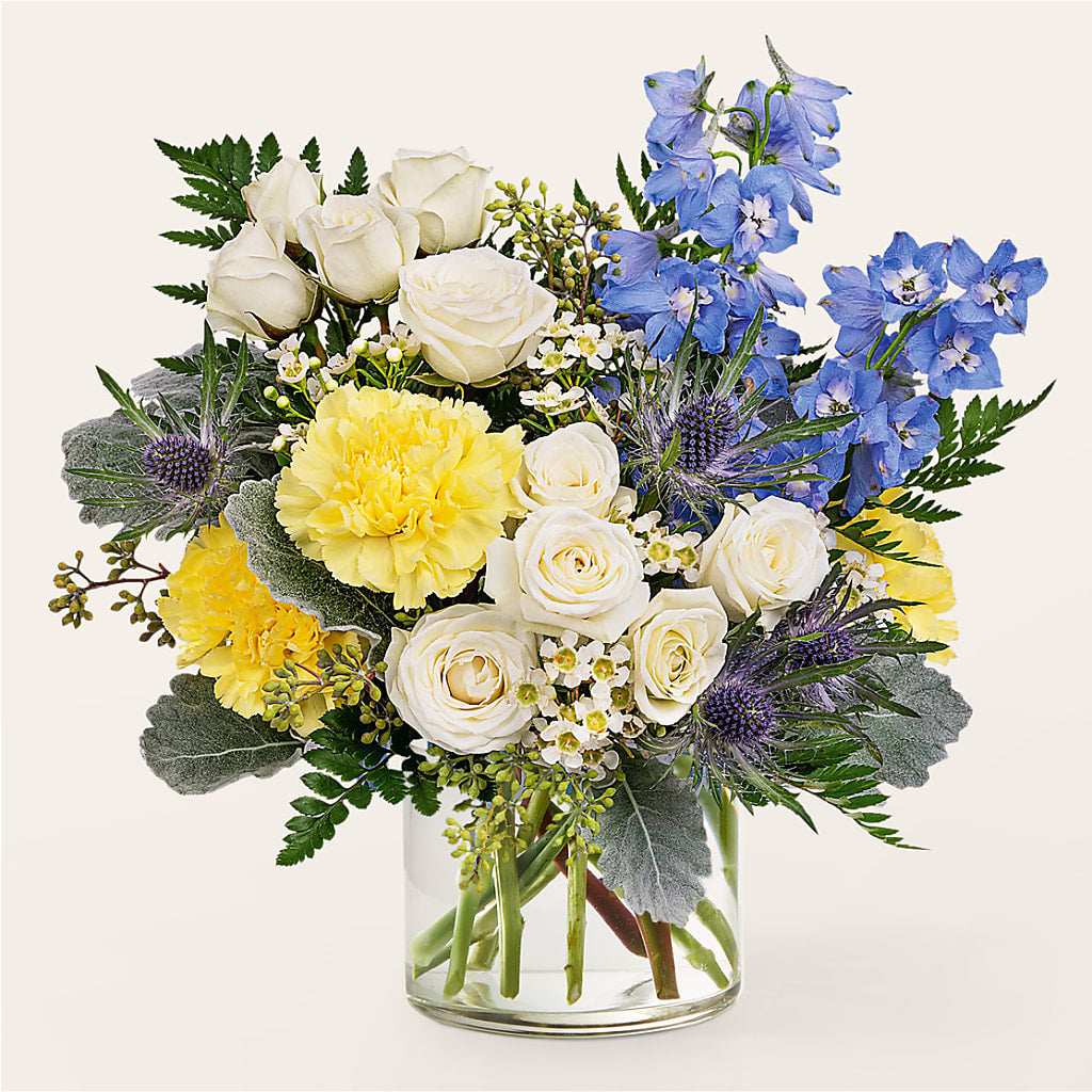 Lemon Sorbet Bouquet – The Flower Station, Paris TN