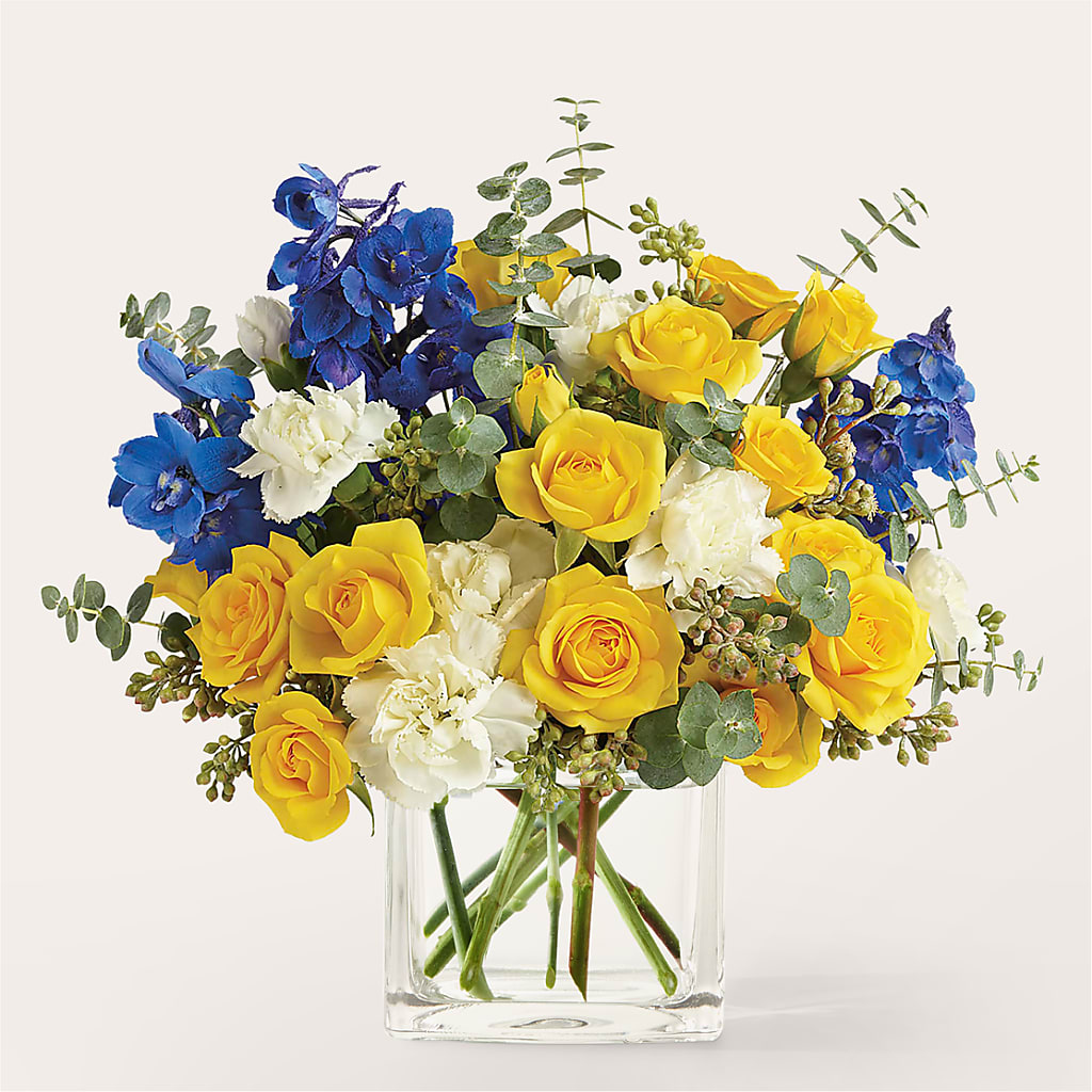 Sparkling Citrine Bouquet – The Flower Station, Paris TN