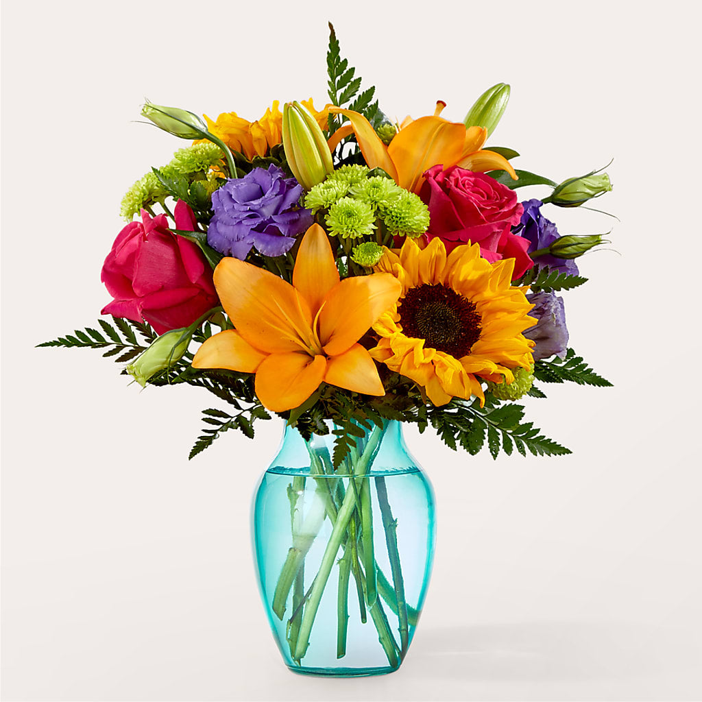 Double Rainbow Bouquet – The Flower Station, Paris TN