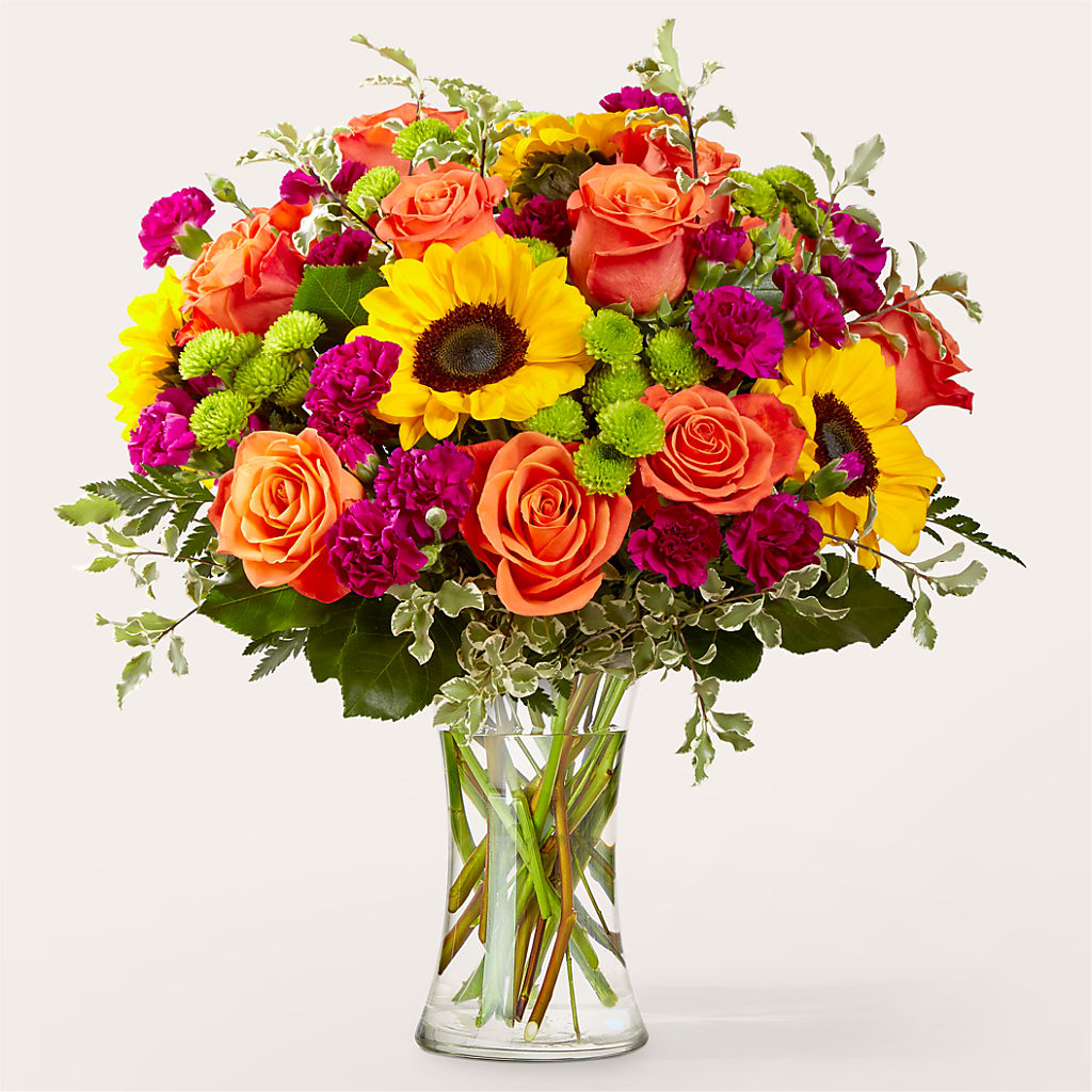 Warmth & Light Bouquet – The Flower Station, Paris TN