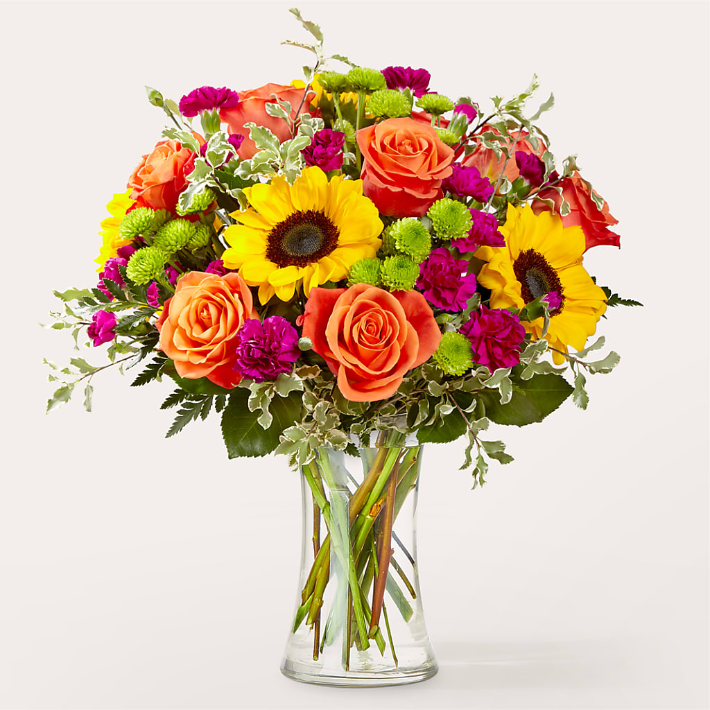 Warmth & Light Bouquet – The Flower Station, Paris TN