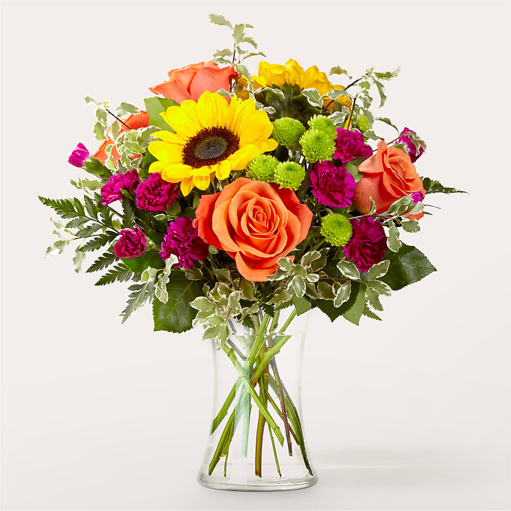 Warmth & Light Bouquet – The Flower Station, Paris TN