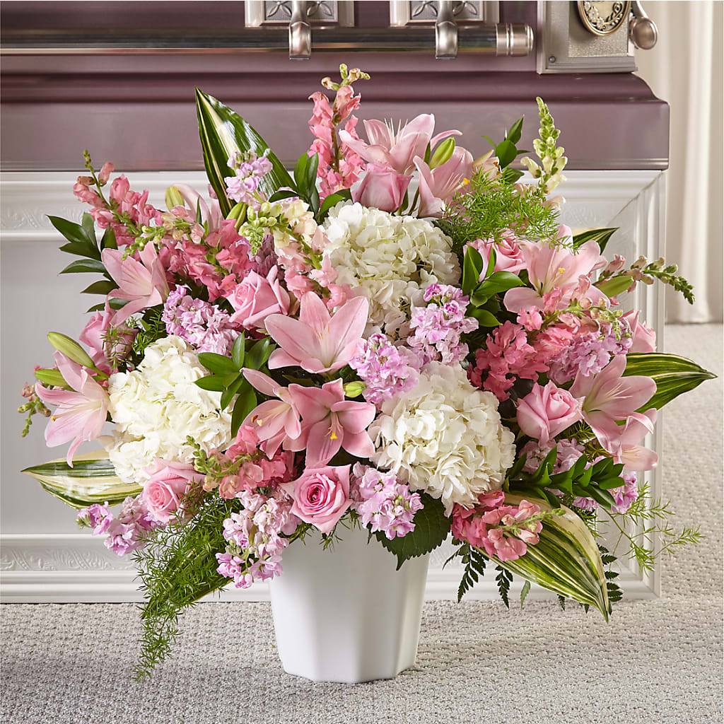 Simply Serene Floor Basket – The Flower Station, Paris TN