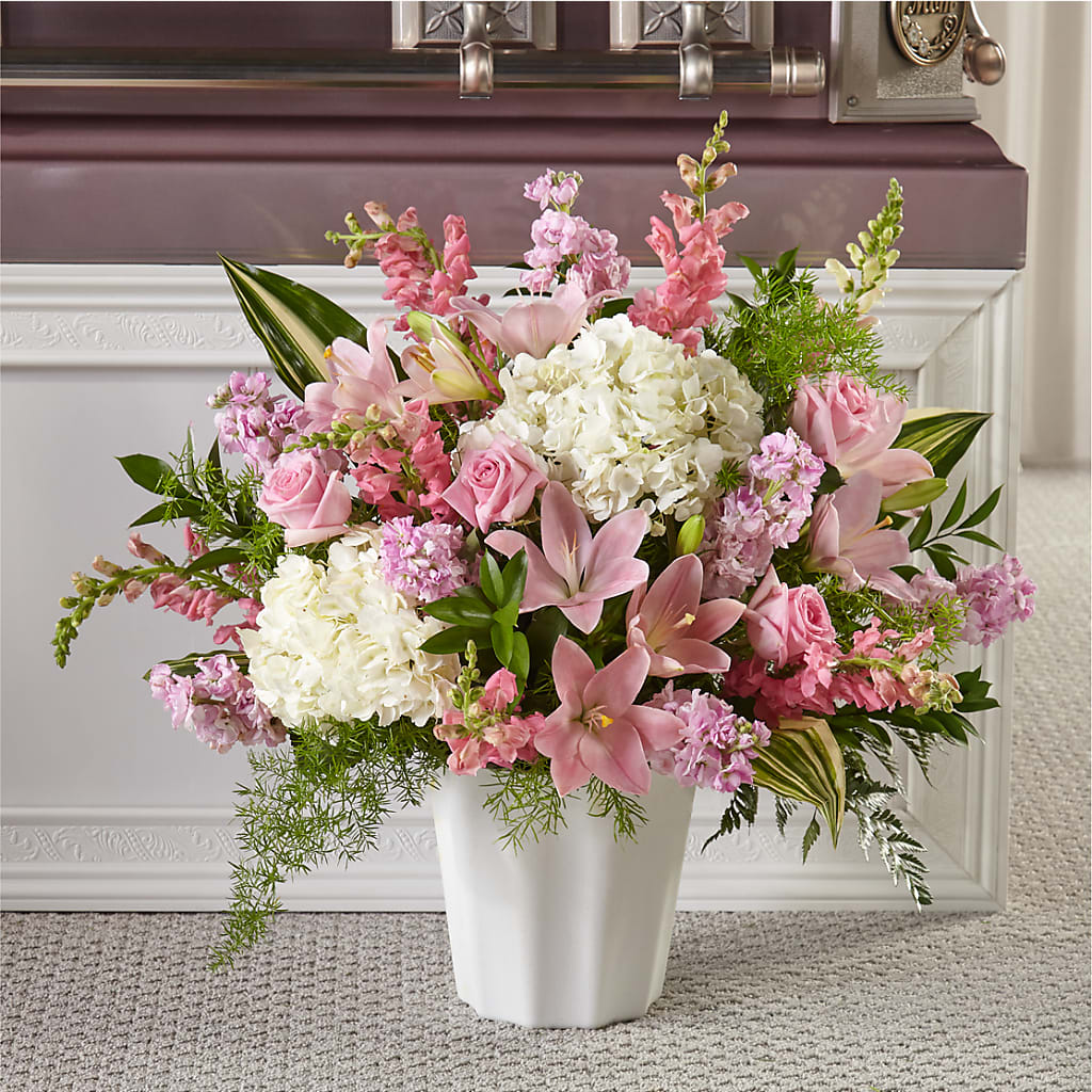 Simply Serene Floor Basket – The Flower Station, Paris TN