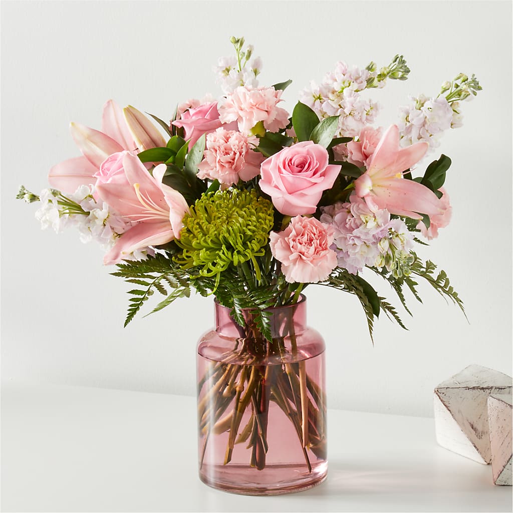 Pretty in Pink Bouquet – The Flower Station, Paris TN