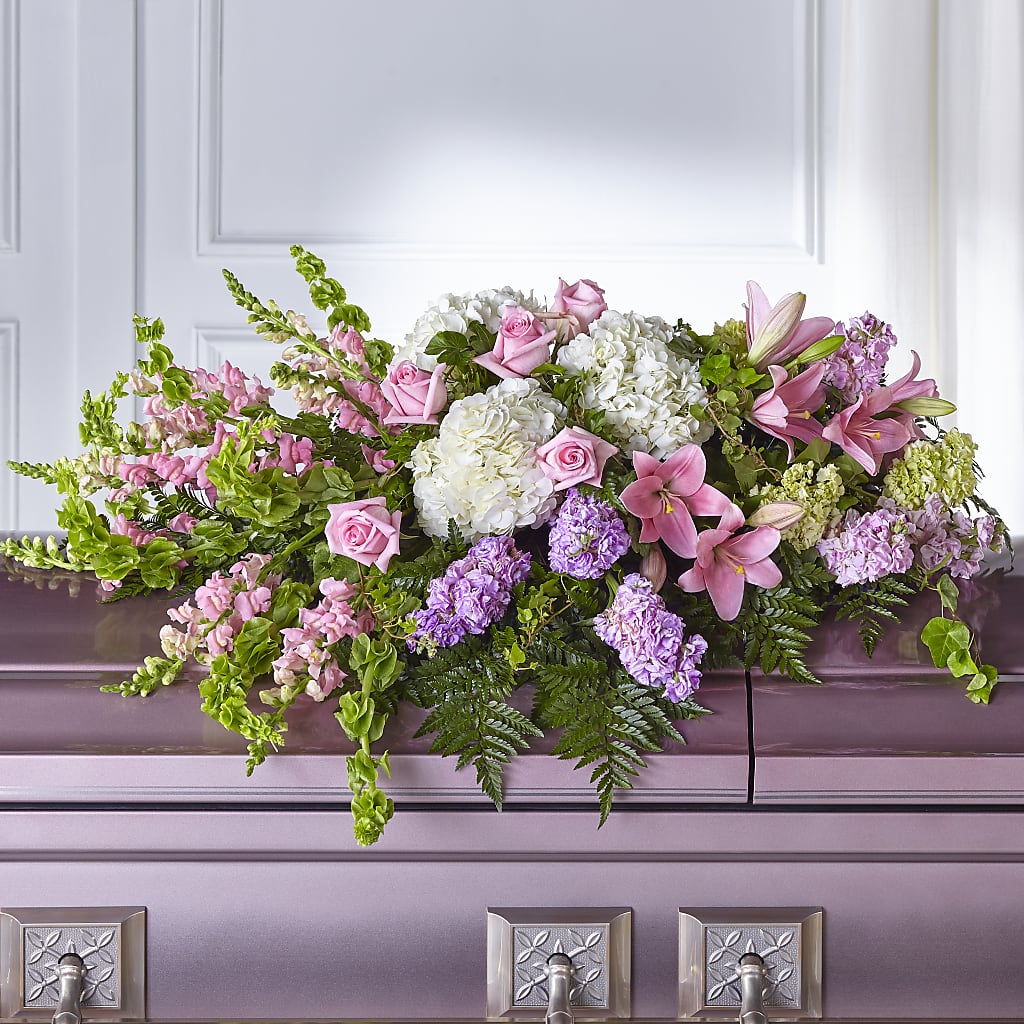 Life's Gratitude Casket Spray – The Flower Station, Paris TN