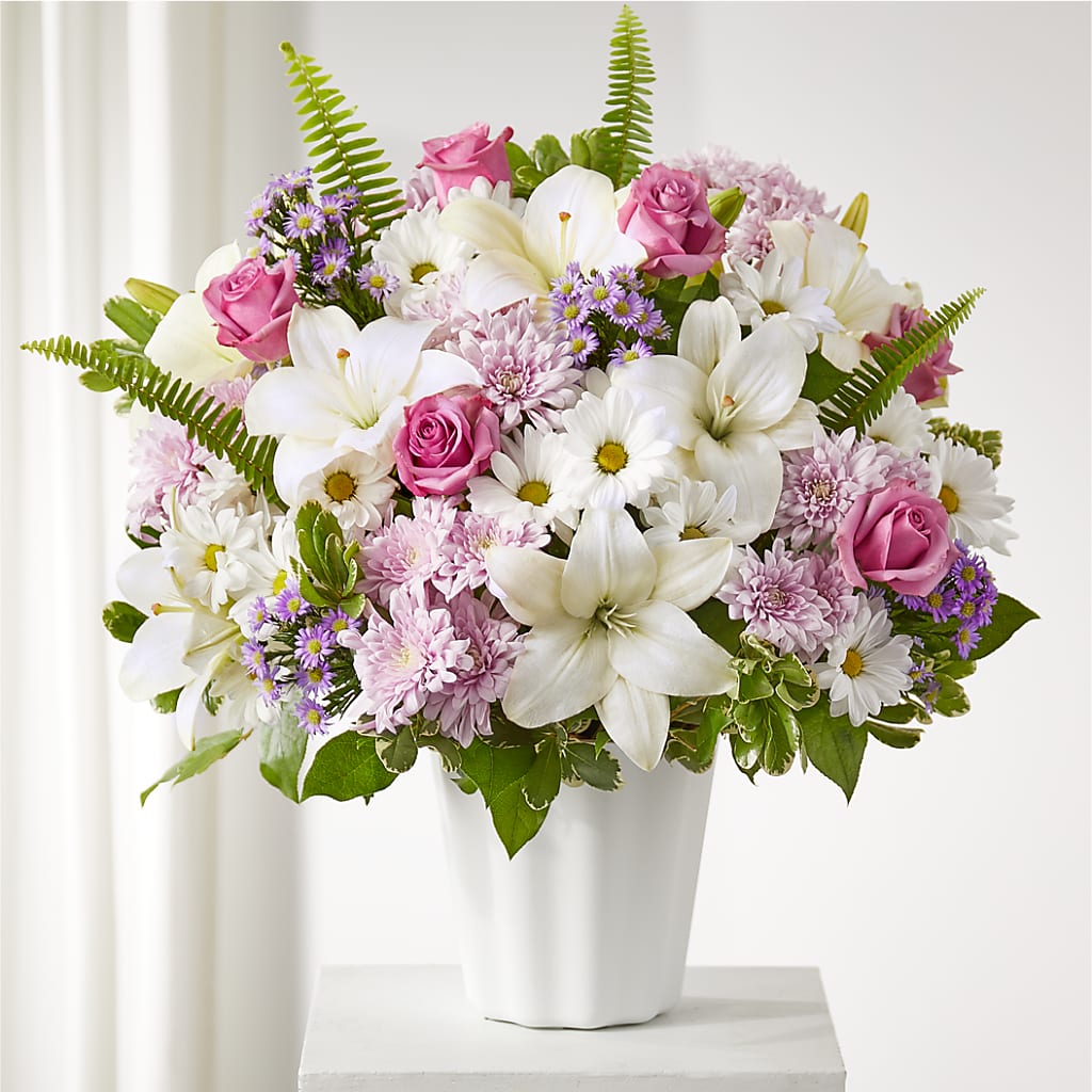Warmest Thoughts Tabletop Basket – The Flower Station, Paris TN