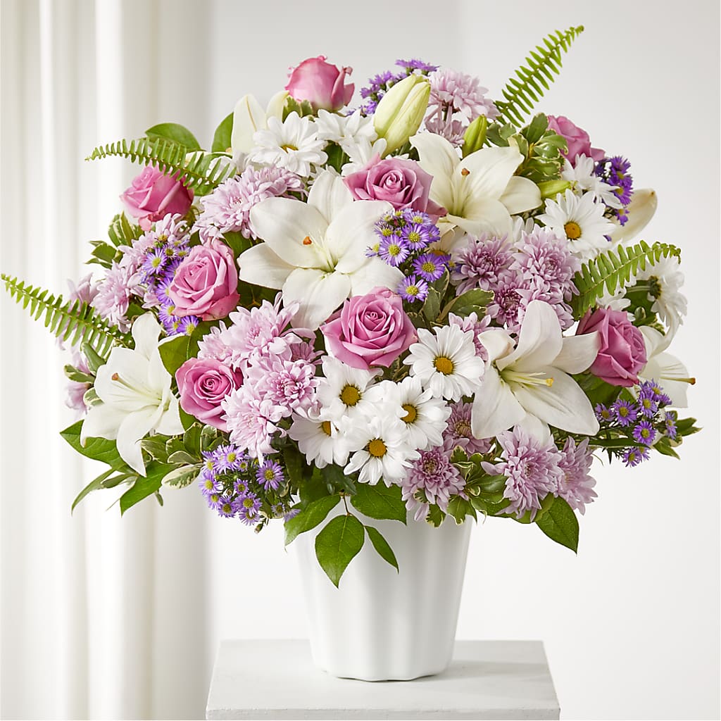 Warmest Thoughts Tabletop Basket – The Flower Station, Paris TN