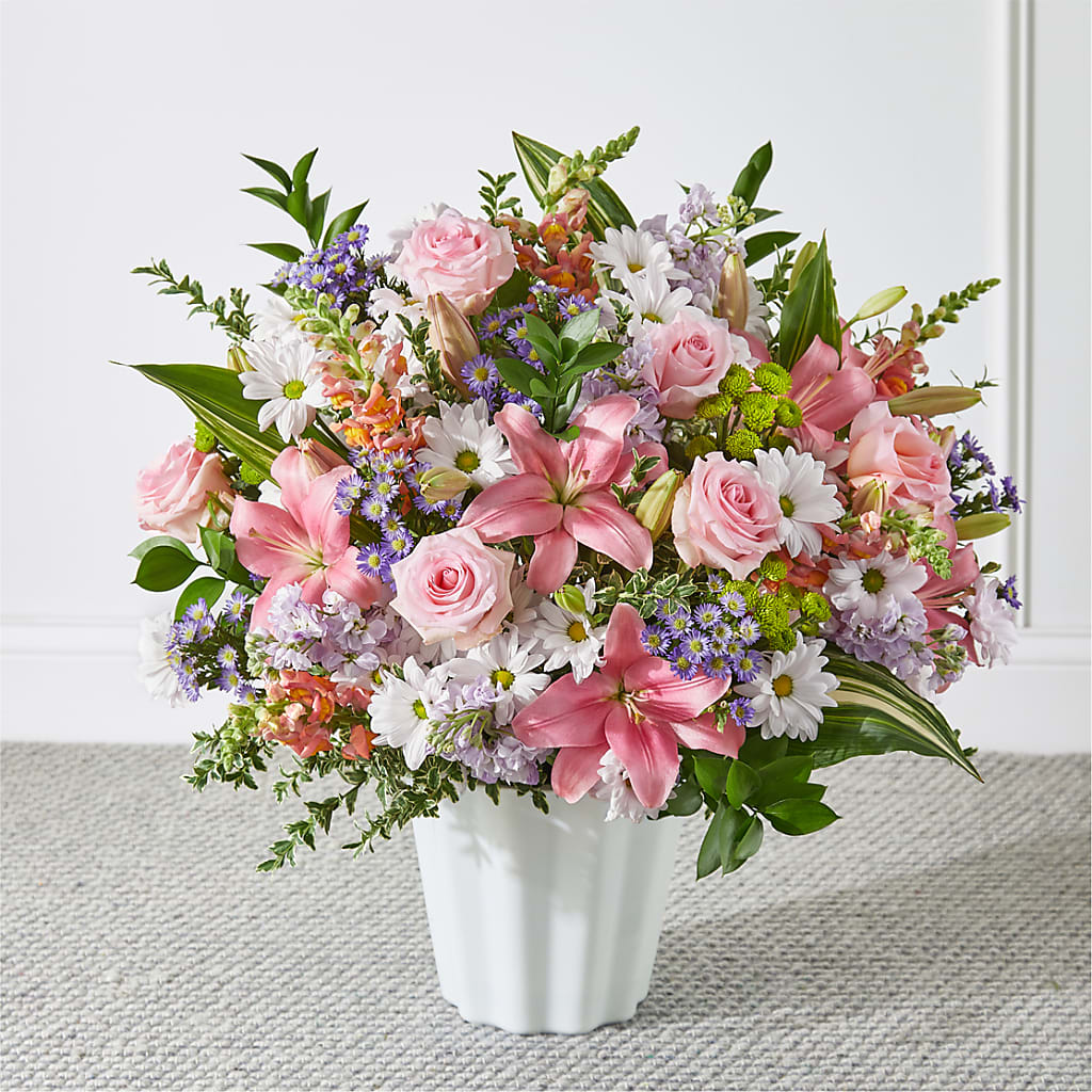 Abundant Compassion Floor Basket – The Flower Station, Paris TN