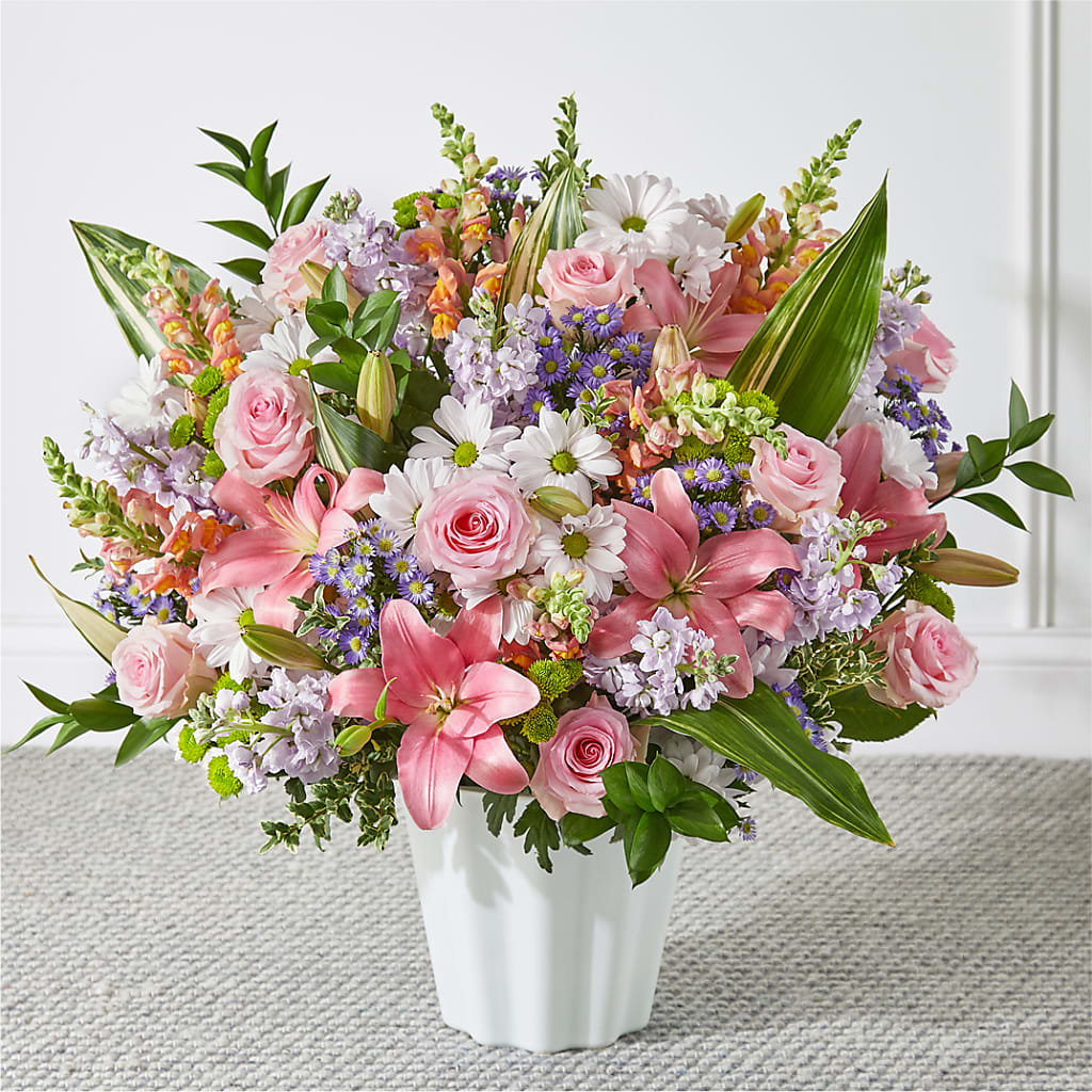 Abundant Compassion Floor Basket – The Flower Station, Paris TN