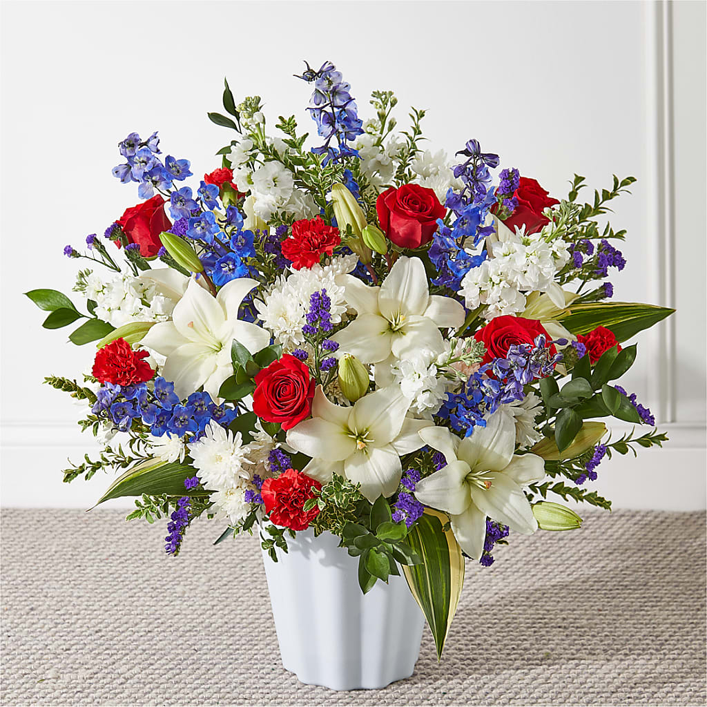 Consoled Floor Basket – The Flower Station, Paris TN