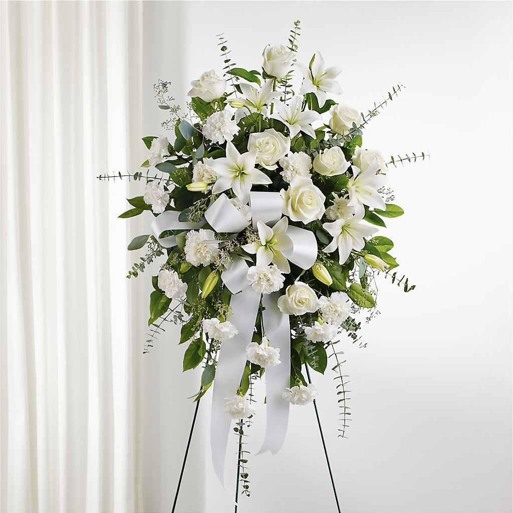 With Care Standing Spray – The Flower Station, Paris TN