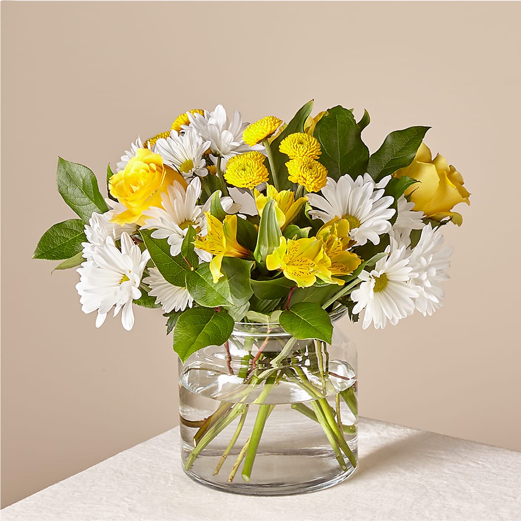 Sunny Sentiments Bouquet – The Flower Station, Paris TN