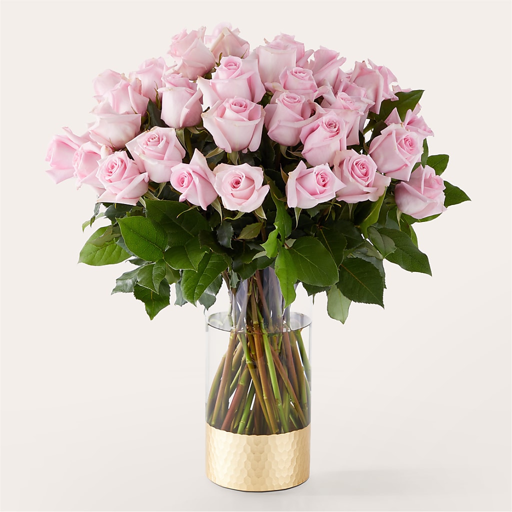 Picture Perfect Pink Rose Bouquet – The Flower Station, Paris TN