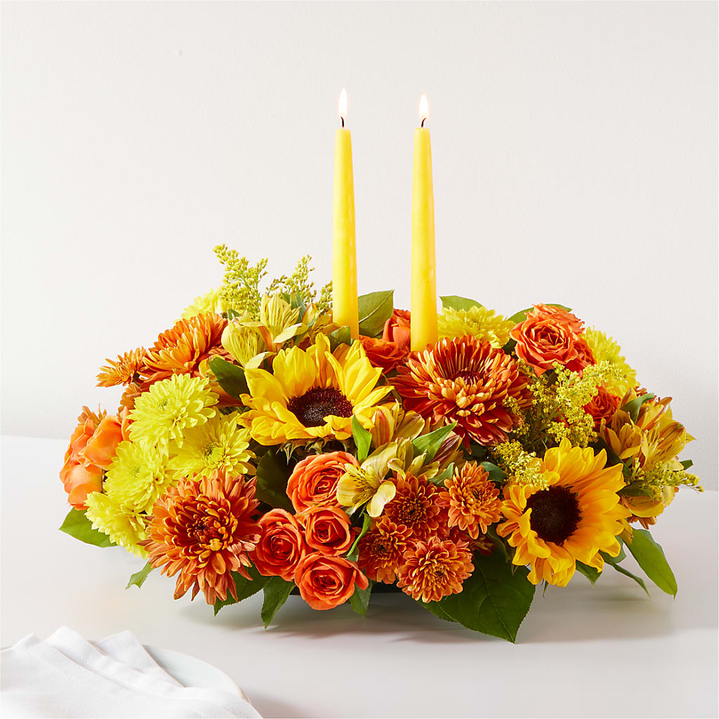 Autumn Harmony Centerpiece – The Flower Station, Paris TN