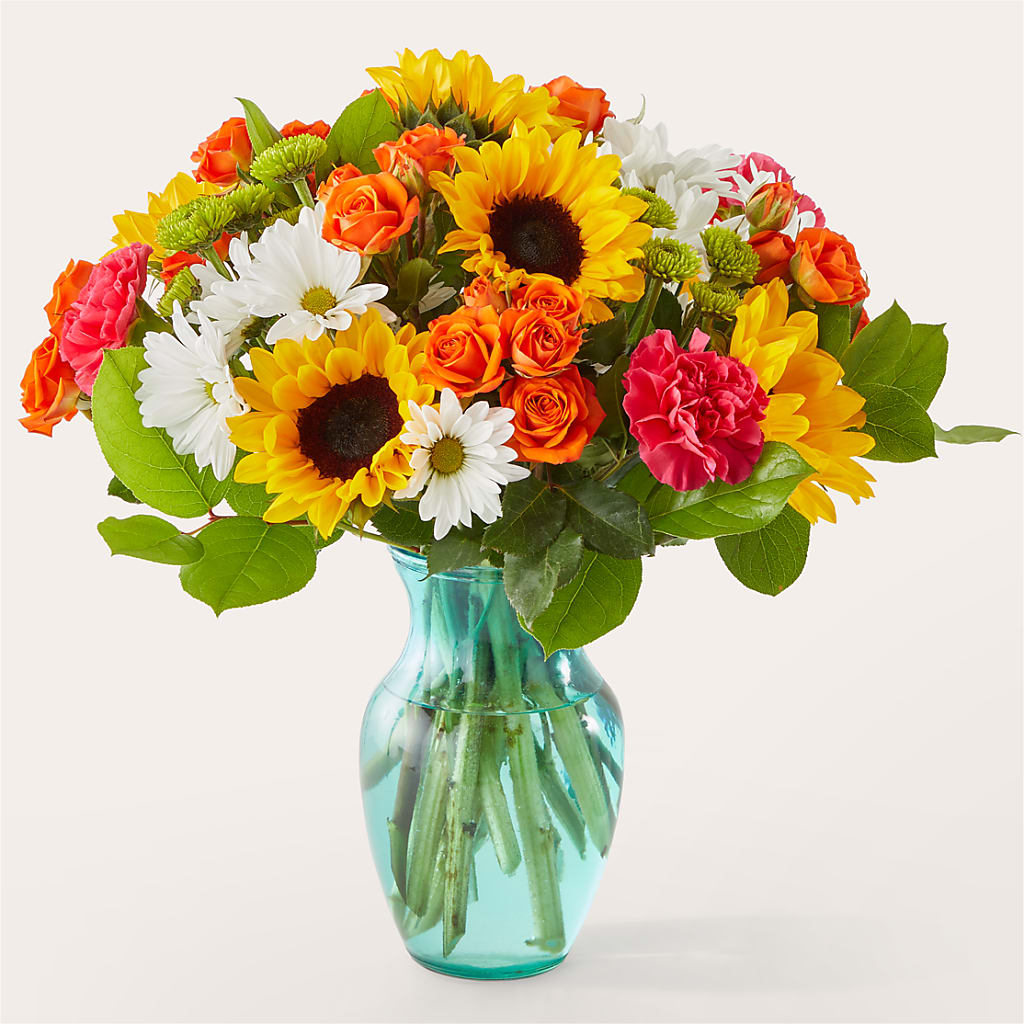 Sun-drenched Blooms Bouquet – The Flower Station, Paris TN