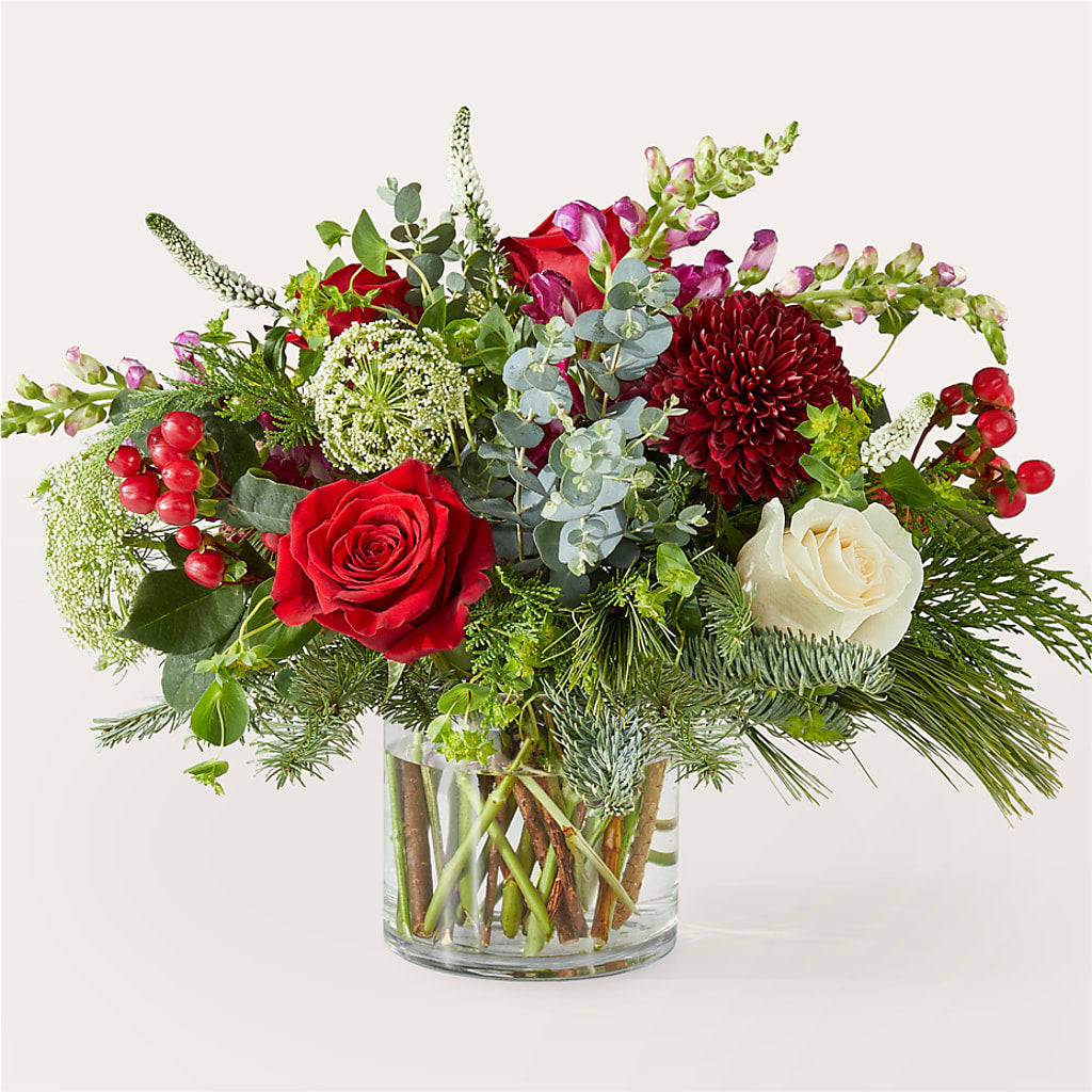 Cranberry Fizz Bouquet – The Flower Station, Paris TN