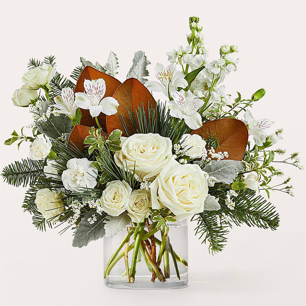 Fresh Snowfall Bouquet – The Flower Station, Paris TN