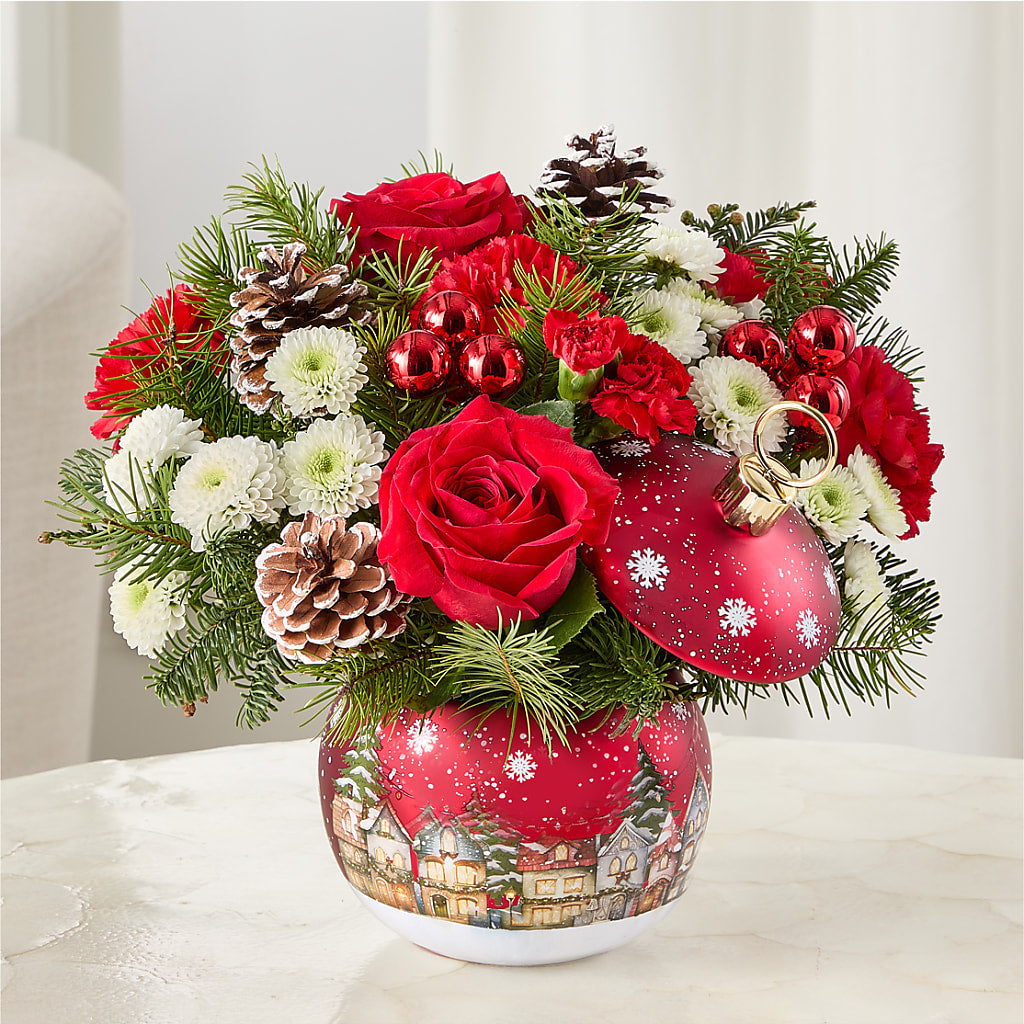 Christmas Carols Ornament –  The Flower Station, Paris TN