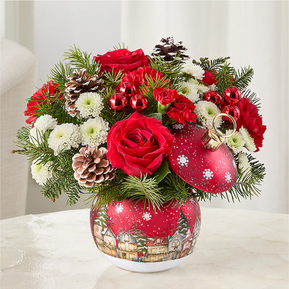 Christmas Carols Ornament –  The Flower Station, Paris TN