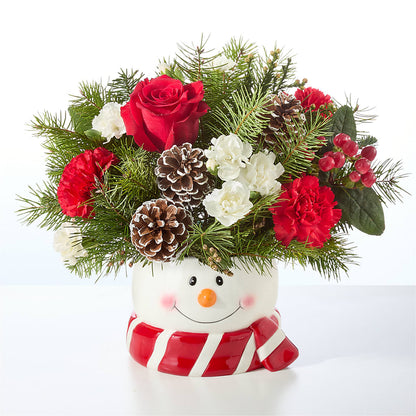 Jolly Snowman Bouquet –  The Flower Station, Paris TN