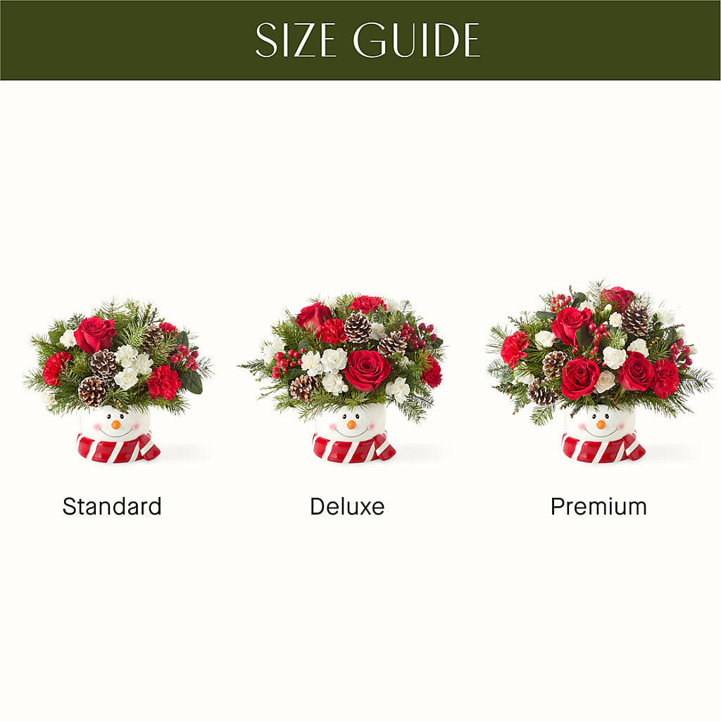 Jolly Snowman Bouquet –  The Flower Station, Paris TN