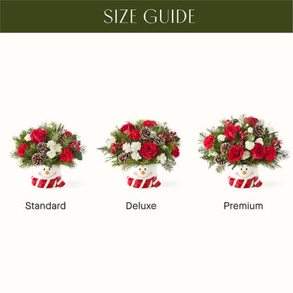 Jolly Snowman Bouquet –  The Flower Station, Paris TN