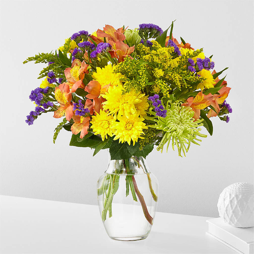 Marmalade Skies Bouquet –  The Flower Station, Paris TN