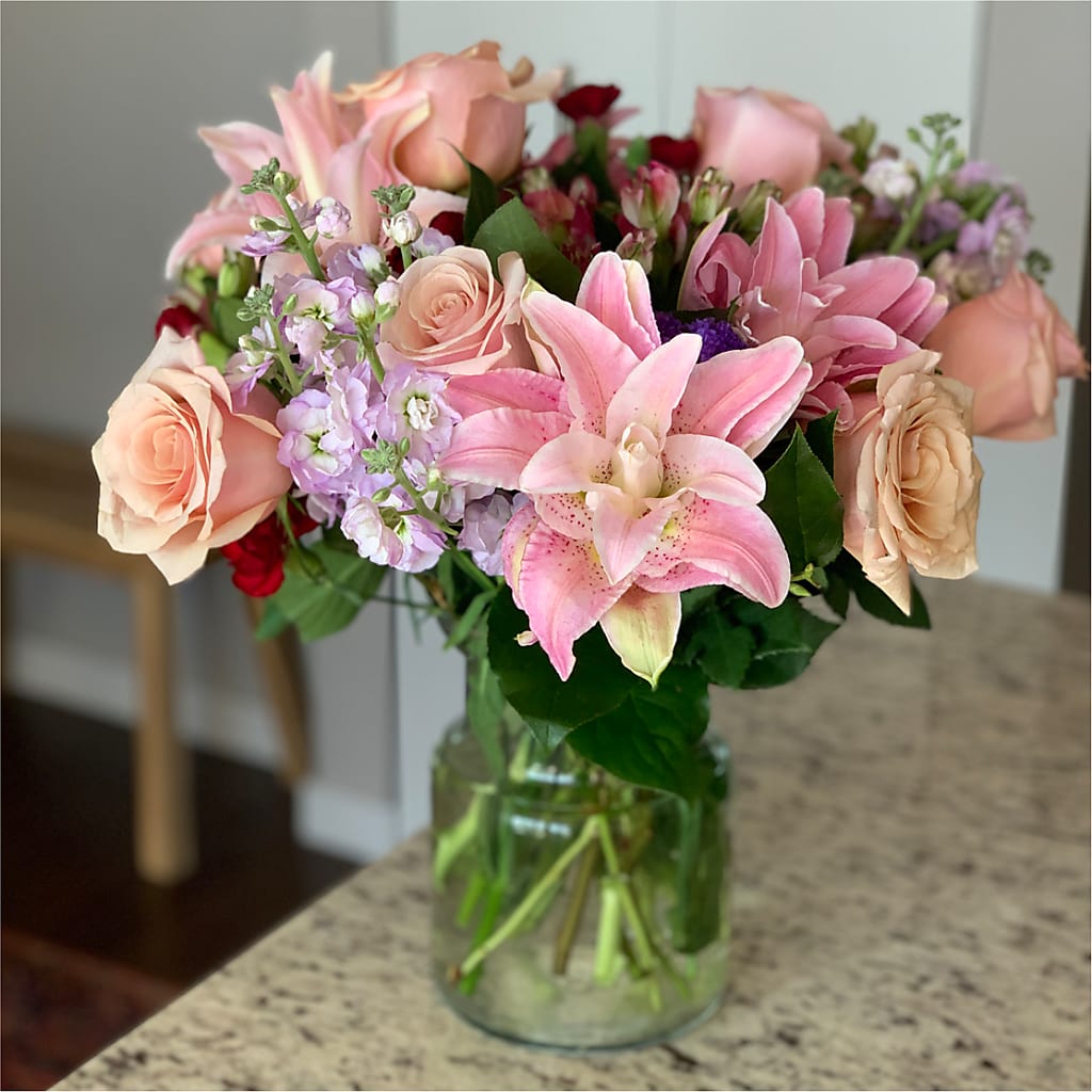 Romantique Bouquet –  The Flower Station, Paris TN