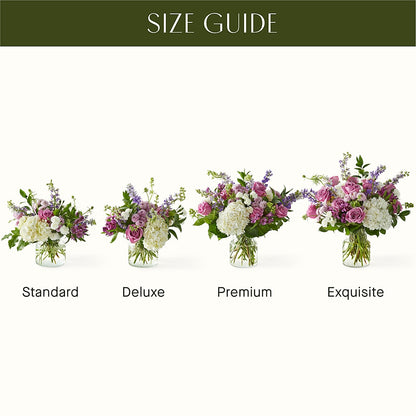 Violet Caress Bouquet –  The Flower Station, Paris TN