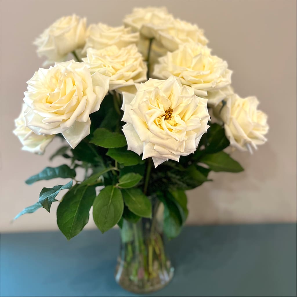 Long Stem Yellow Rose Bouquet –  The Flower Station, Paris TN