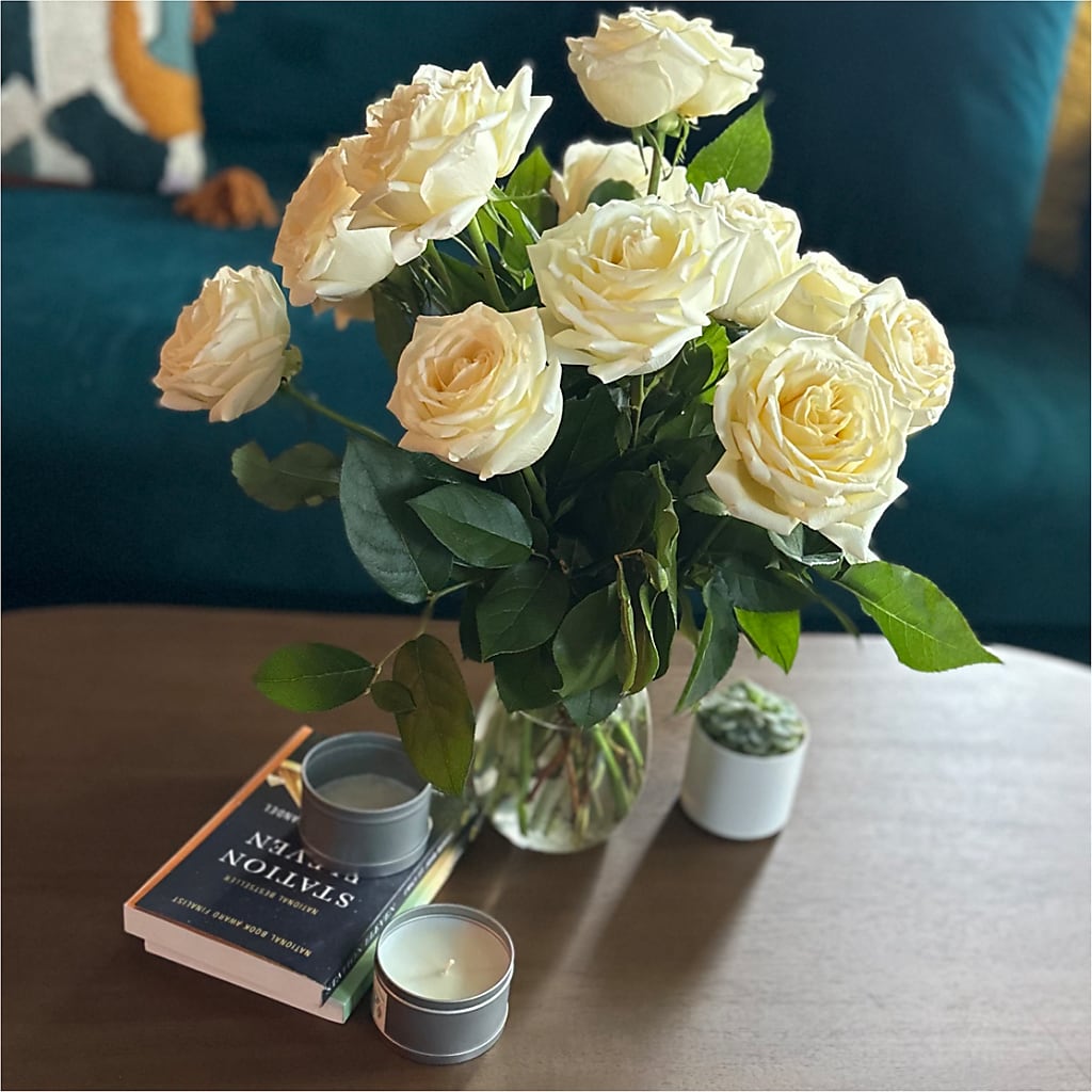 Long Stem Yellow Rose Bouquet –  The Flower Station, Paris TN