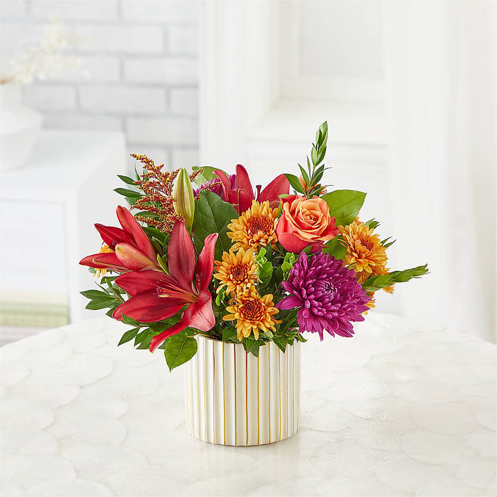 Burgundy Landscape Bouquet –  The Flower Station, Paris TN