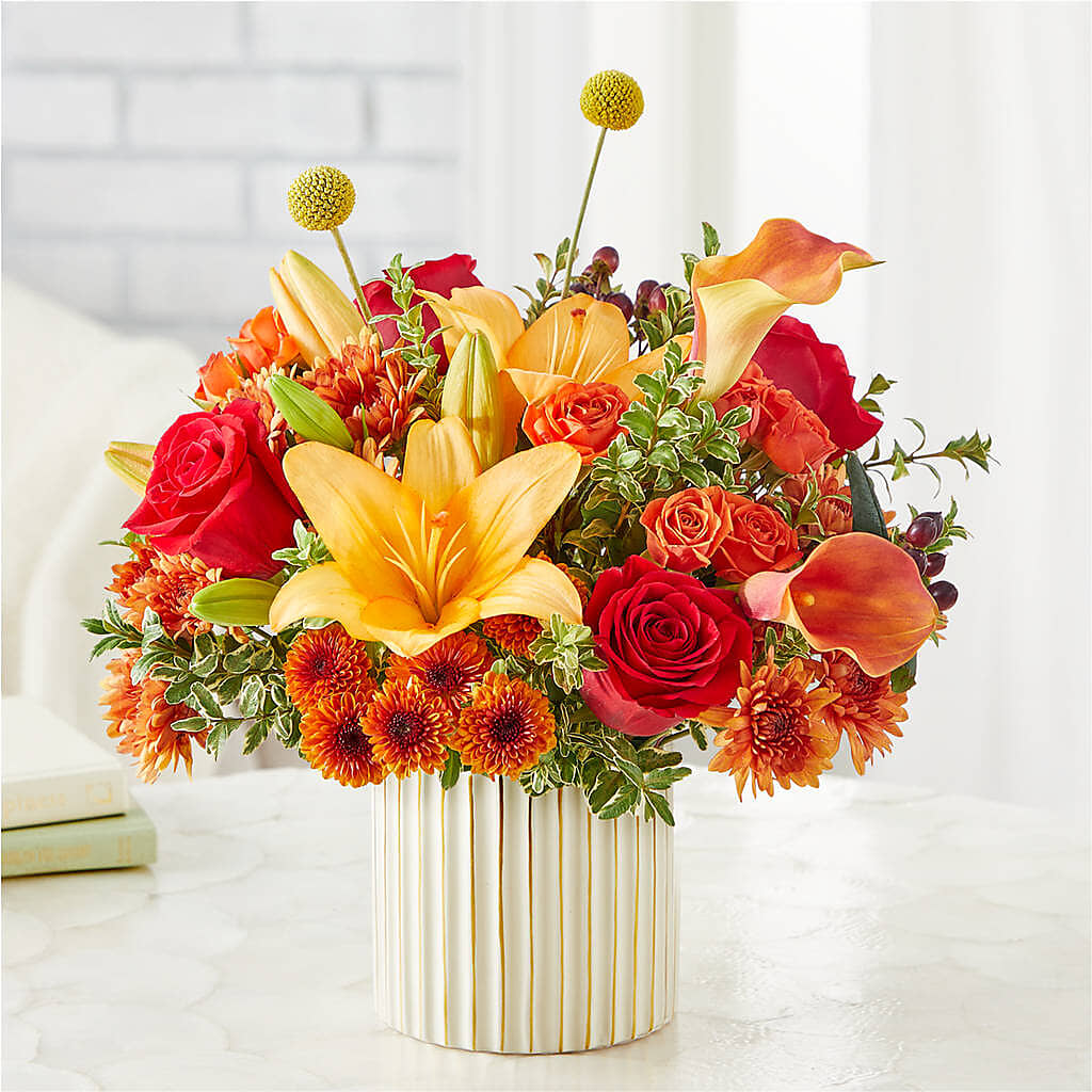 Scarlet Skies Bouquet –  The Flower Station, Paris TN