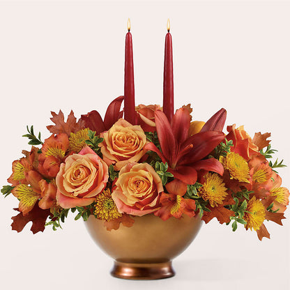 Harvest Table Centerpiece –  The Flower Station, Paris TN