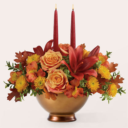Harvest Table Centerpiece –  The Flower Station, Paris TN
