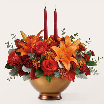 Fruits of Fall Centerpiece –  The Flower Station, Paris TN