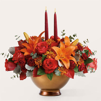Fruits of Fall Centerpiece –  The Flower Station, Paris TN