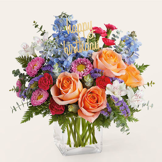 Birthday Bash Bouquet –  The Flower Station, Paris TN