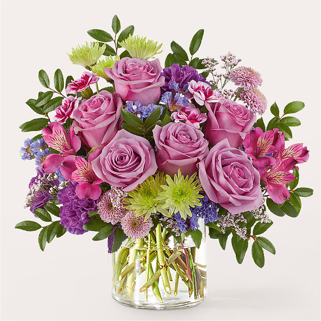 Glass Half Full Bouquet –  The Flower Station, Paris TN