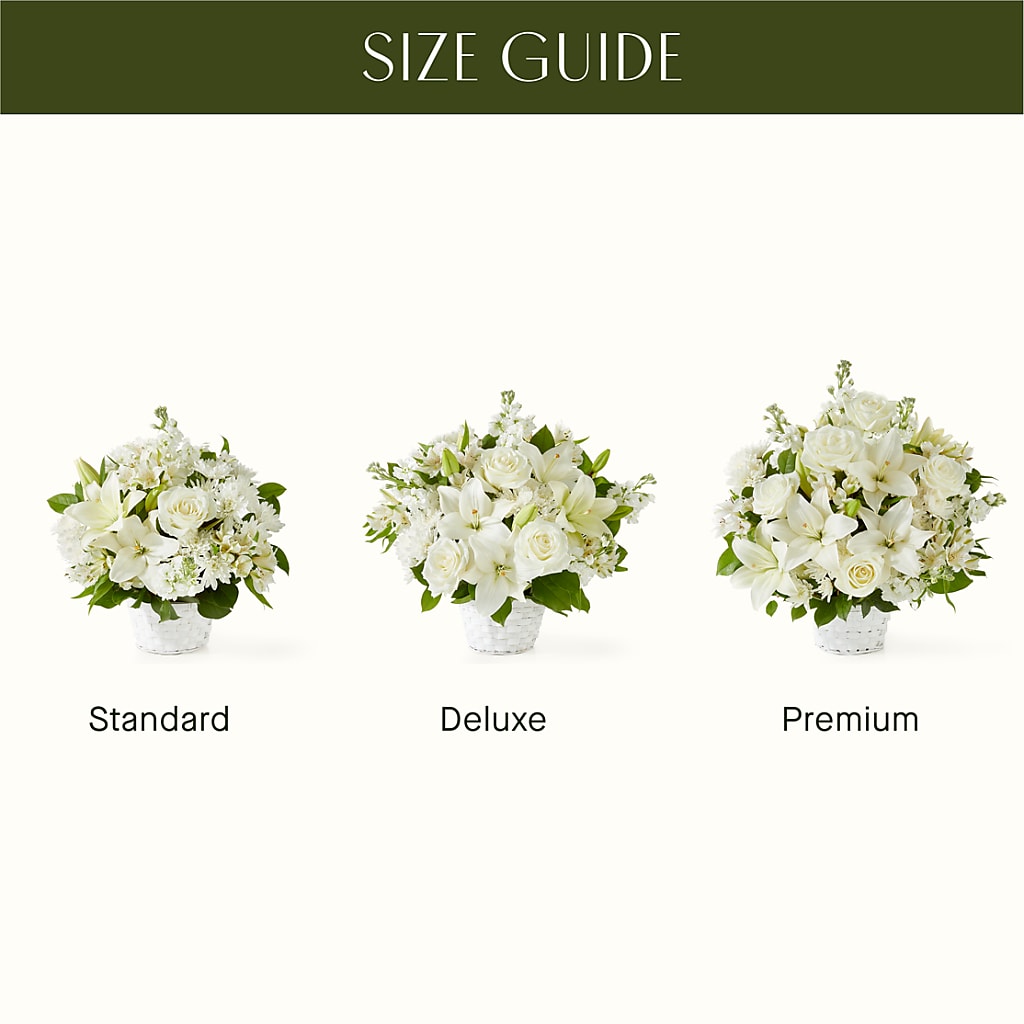 Peaceful Reflections Arrangement –  The Flower Station, Paris TN