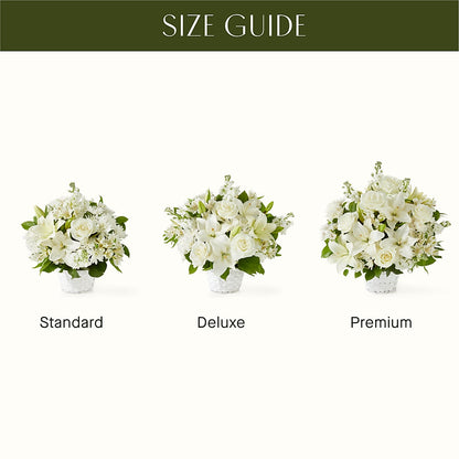 Peaceful Reflections Arrangement –  The Flower Station, Paris TN