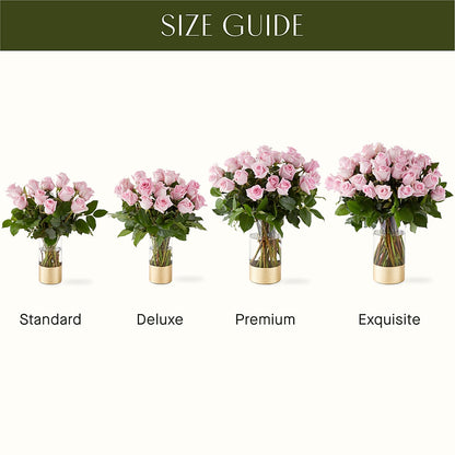 Picture Perfect Pink Rose Bouquet –  The Flower Station, Paris TN